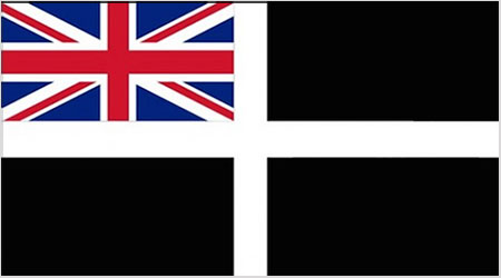 Cornwall Ensign Flag 150 x 90cm