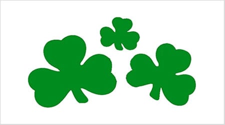 Shamrock Ireland Irish Flag 150 x 90cm