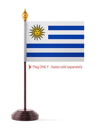Uruguay Table Desk Flag